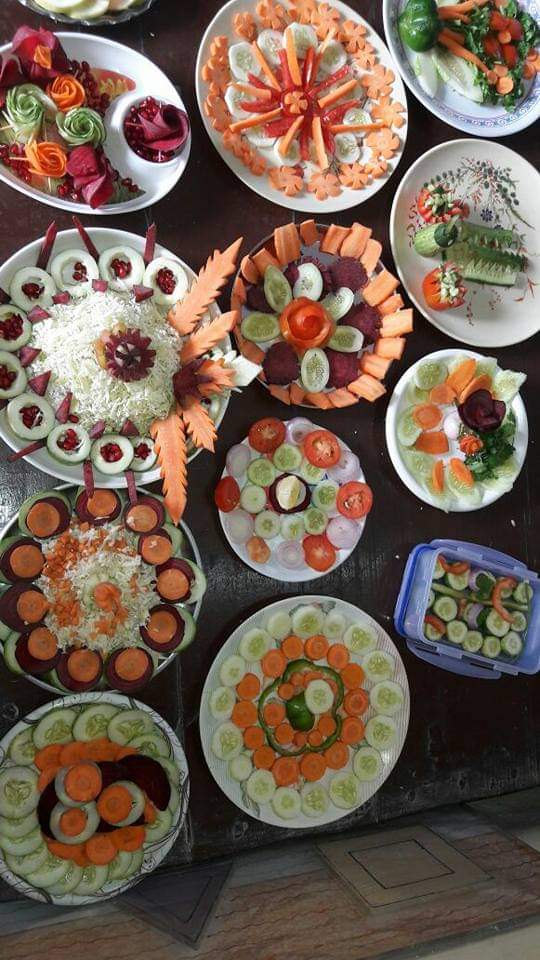 Salad Decoration ( Primary Section)